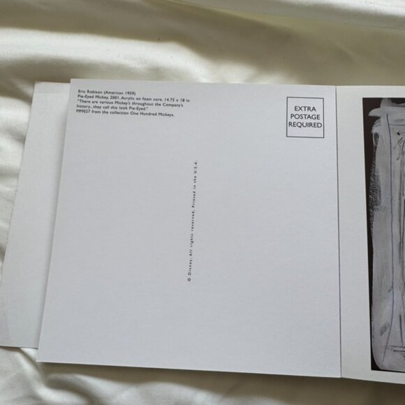 GUC, RARE Eric Robison Disney Mickey Mouse One Hundred 100 Postcards, Vintage - Picture 10 of 16